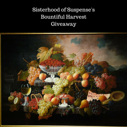 Sisterhood of suspense'sBountiful HarvestGiveaway